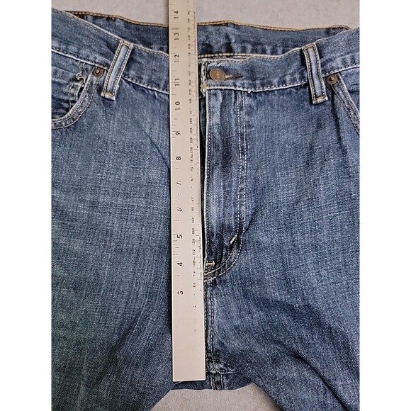 Levis 527 Jeans Mens 40 39x32 Boot Mid Rise Cotton Dark Blue Western Cowboy - Picture 7 of 15